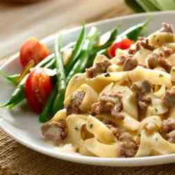 Skillet Beef Stroganoff