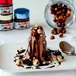 Double Nutella Kulfi with Toasted Hazelnut