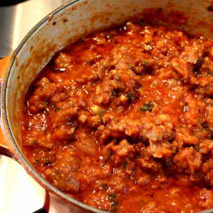 Italian Sausage Bolognese