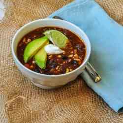 black bean chili