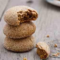 Fat free ginger cookies