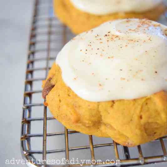 Soft Pumpkin Cookies