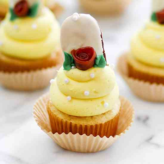 Beauty and the Beast Cupcakes