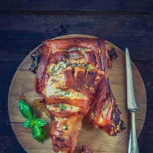 Crispy Slow-Roasted Pork Leg