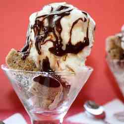 Pound Cake Parfait Sundae