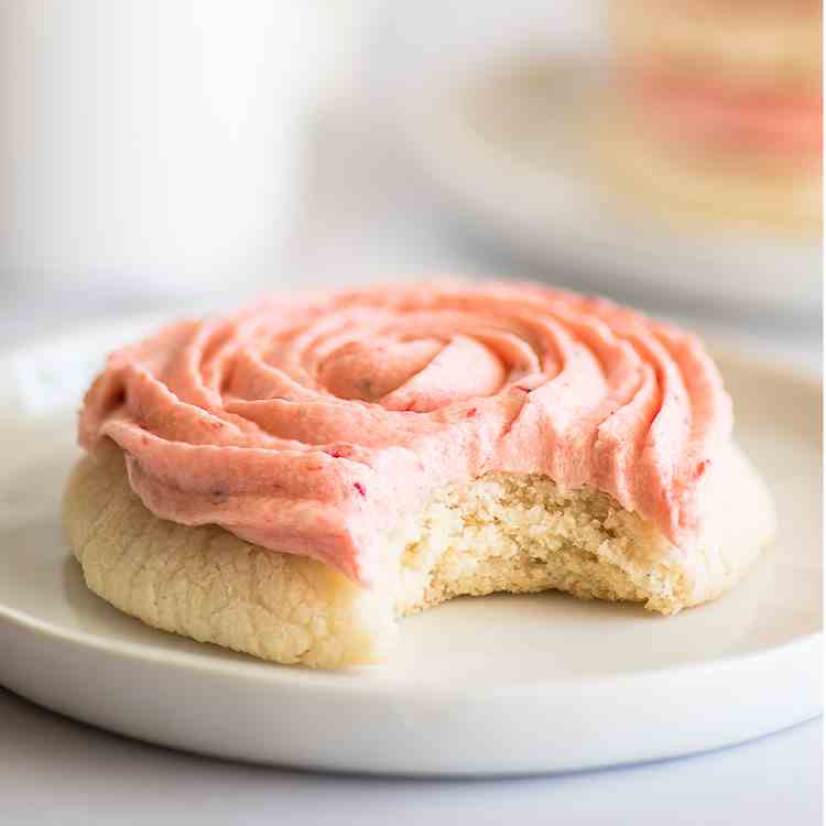 Small-batch Lemon Sugar Cookies With Straw