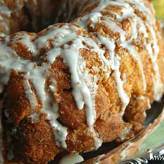 Pumpkin Cream Cheese Monkey Bread