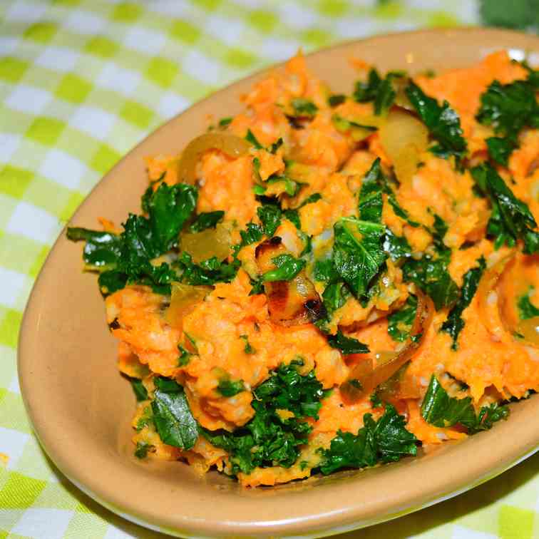 Sweet Potato Cauliflower Mash