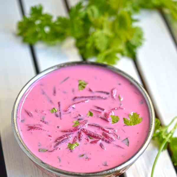 Beetroot Raita