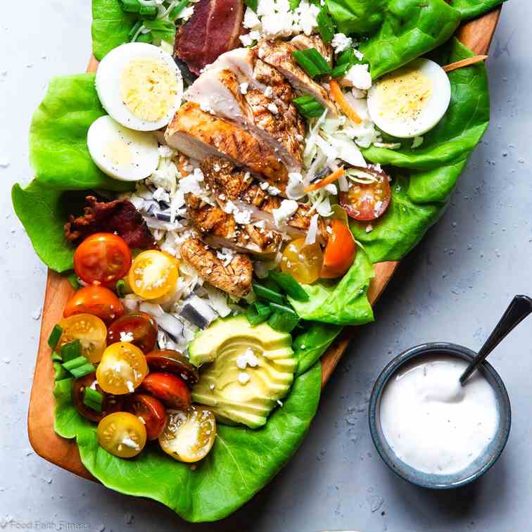 Healthy Chicken Cobb Salad