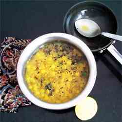 Indian Lentil Soup with Lime