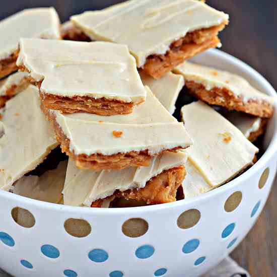 Peanut Butter Cracker Toffee