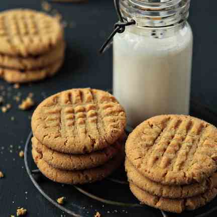 Honey-Peanut Butter Cookies