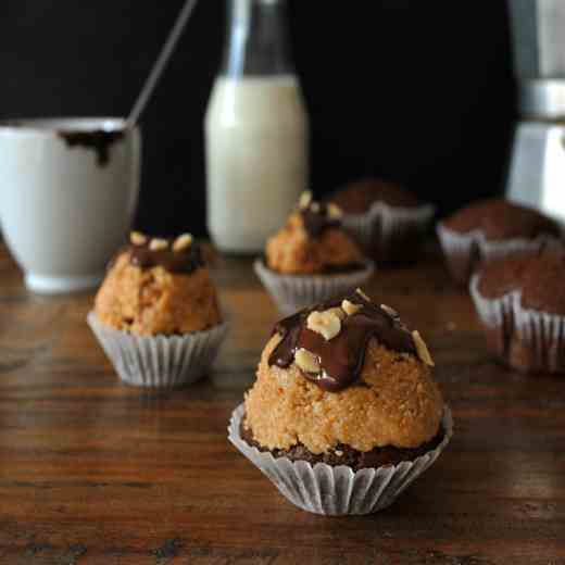 Cacao and Peanut Butter Cupcakes