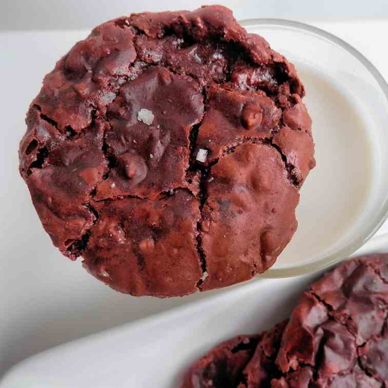 Flourless Chocolate Hazelnut Cookies