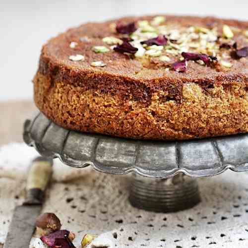 Armenian Nutmeg Walnut Cake