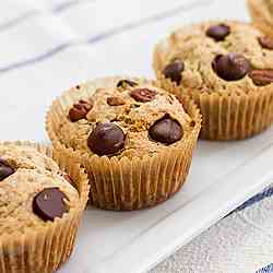 Chocolate Chip Banana Muffins