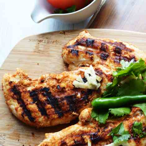 Tandoori Grilled chicken with 5 ingredient