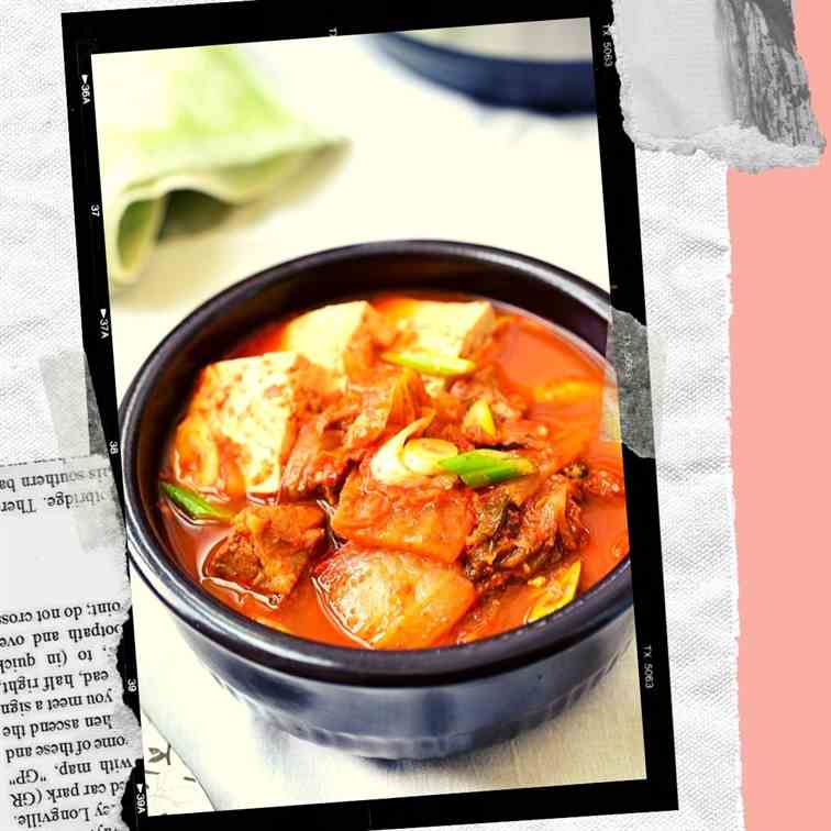 Instant Pot Kimchi Jjigae