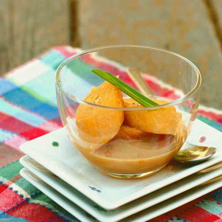 Plantains in Coconut  Palm Sugar Sauce