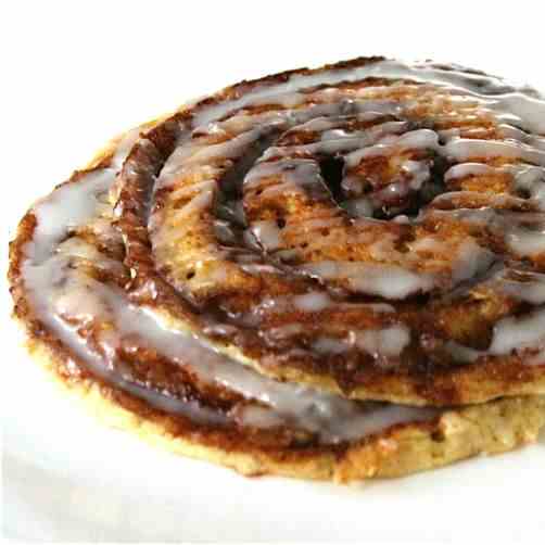 Cinnamon Roll Pancakes