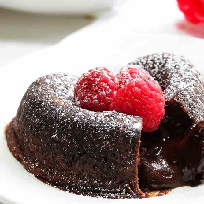 Instant Pot Chocolate Lava Cake