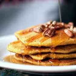 Pumpkin Pecan Pancakes