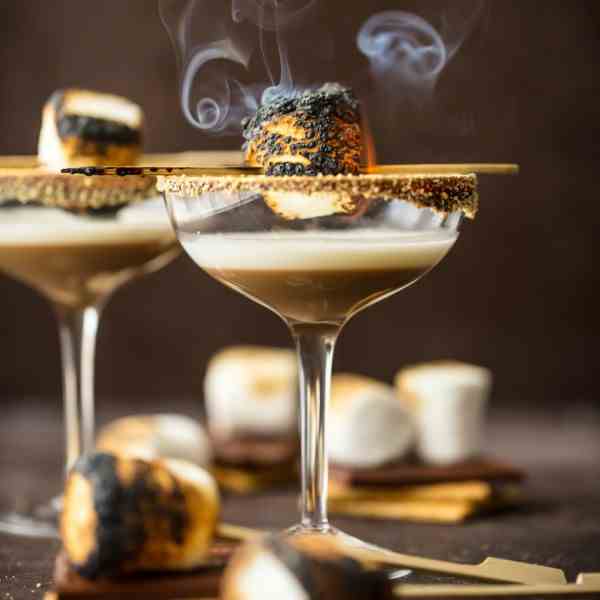 Toasted S'more Martini