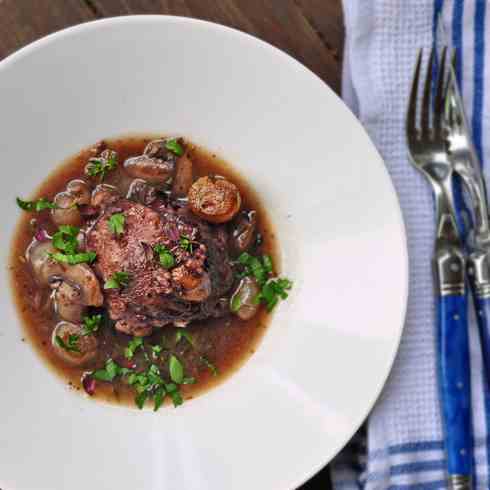 Julia Child's coq au vin