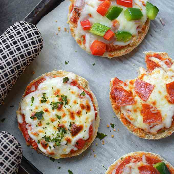 Freezer English Muffin Pizzas