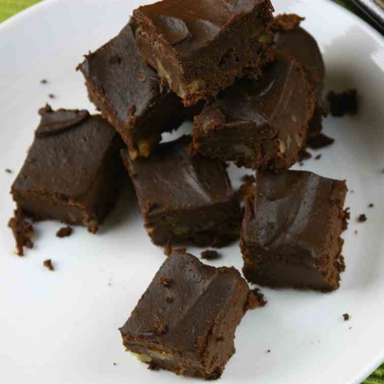 Chocolate Black Bean Brownies