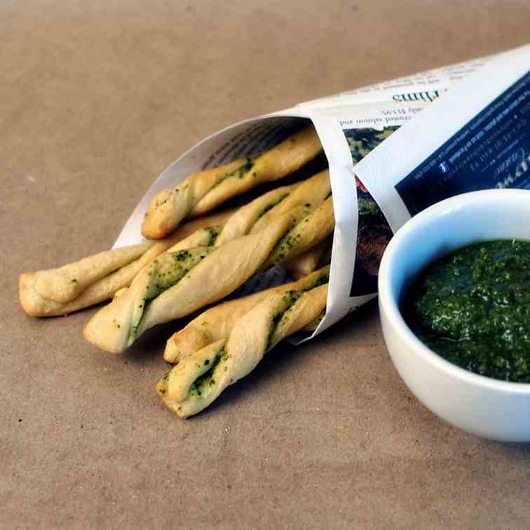 Pesto Sticks