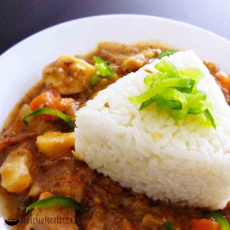 Vegetable Japanese Curry