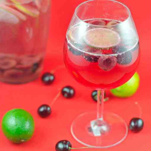 Cherry Limeade Sangria