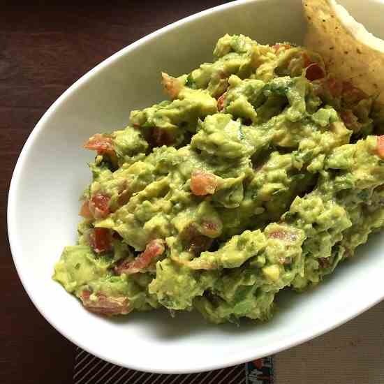 Perfect Chunky Guacamole Recipe