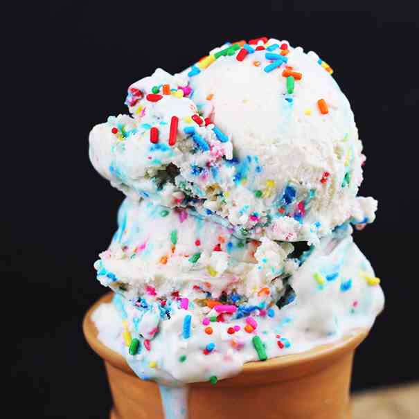 Sprinkles Cake Batter Ice Cream