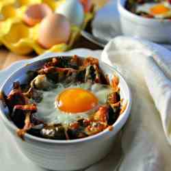 Sweet Potato Hashbrown Breakfast Bake