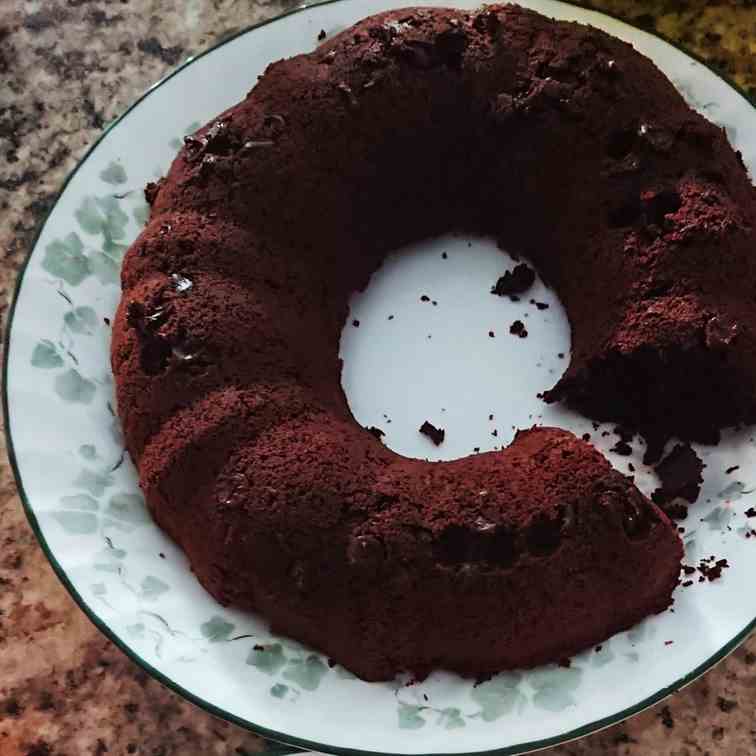 Allergy Friendly Bundt Brownies - Egg Free