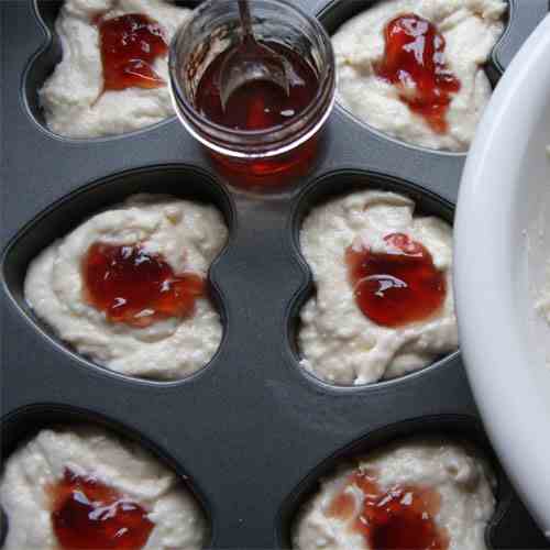 Jelly Donut Muffins