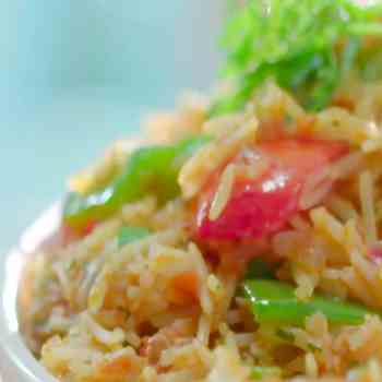 Schezwan Tawa Pulao