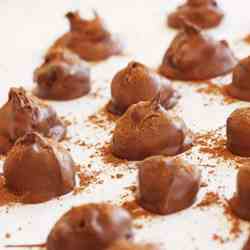 Chocolate orange truffles