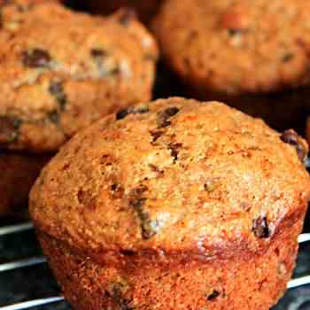 Whole Wheat Banana Muffins