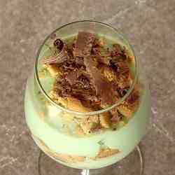 Pistachio Vanilla Wafer Pudding