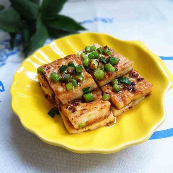 Pan-fried Tofu with Cumin