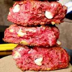 Red Velvet Cream Scones