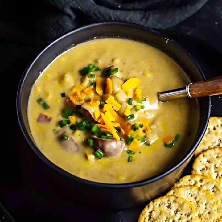 Instant Pot Potato Corn Chowder