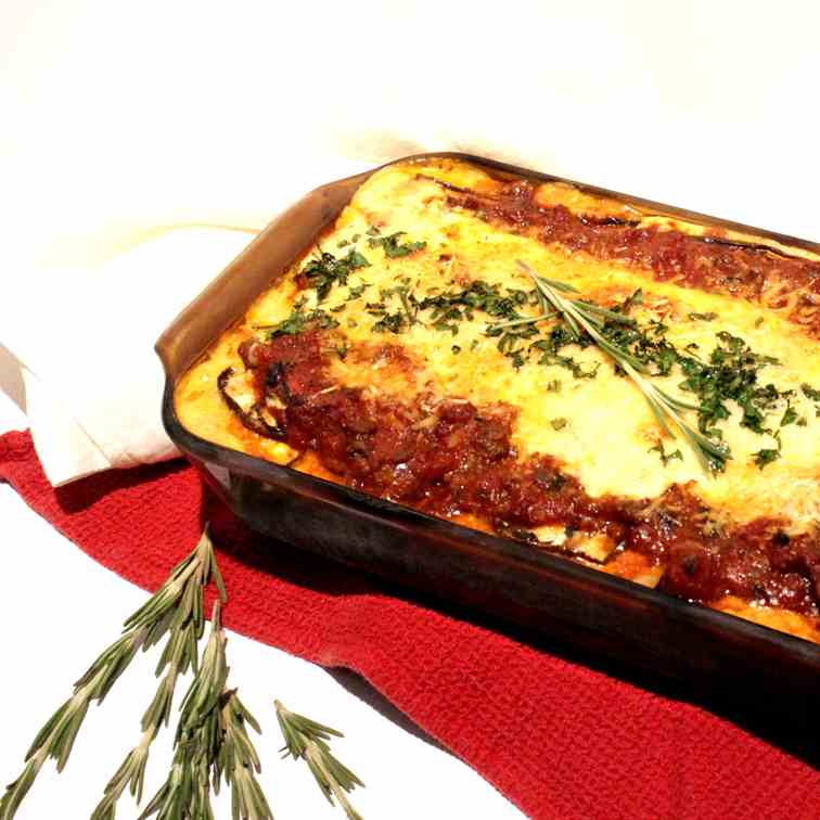 Melanzane alla Parmigiana con Carne