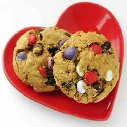 Valentine's Day Monster Cookies