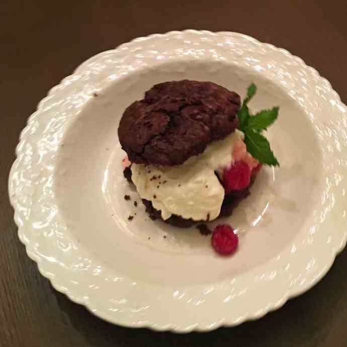 Buttermilk Raspberry-Chocolate Shortcakes