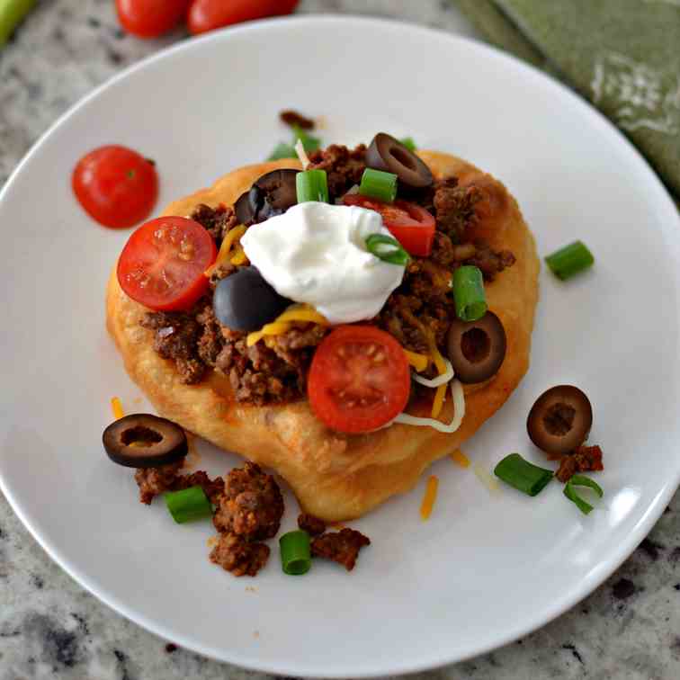 Indian Fry Bread for Navajo Tacos